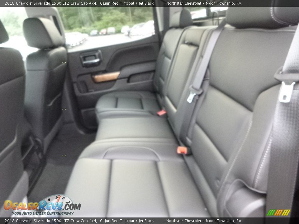 2018 Chevrolet Silverado 1500 LTZ Crew Cab 4x4 Cajun Red Tintcoat / Jet Black Photo #13
