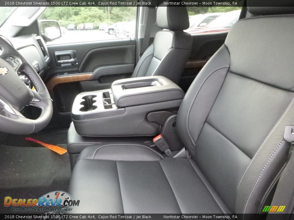 2018 Chevrolet Silverado 1500 LTZ Crew Cab 4x4 Cajun Red Tintcoat / Jet Black Photo #16