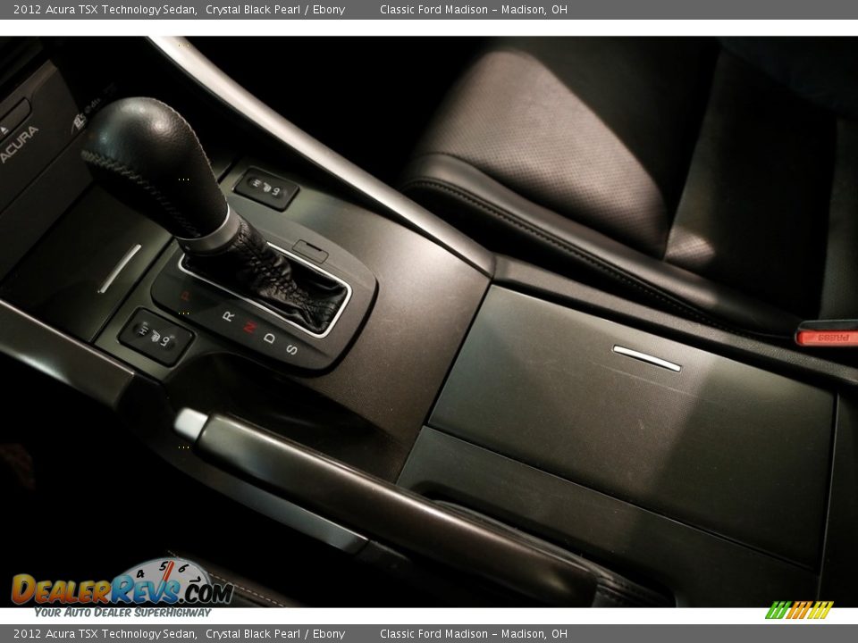 2012 Acura TSX Technology Sedan Crystal Black Pearl / Ebony Photo #16