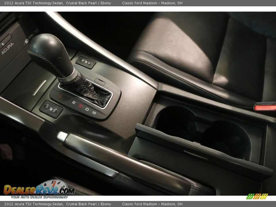 2012 Acura TSX Technology Sedan Crystal Black Pearl / Ebony Photo #17