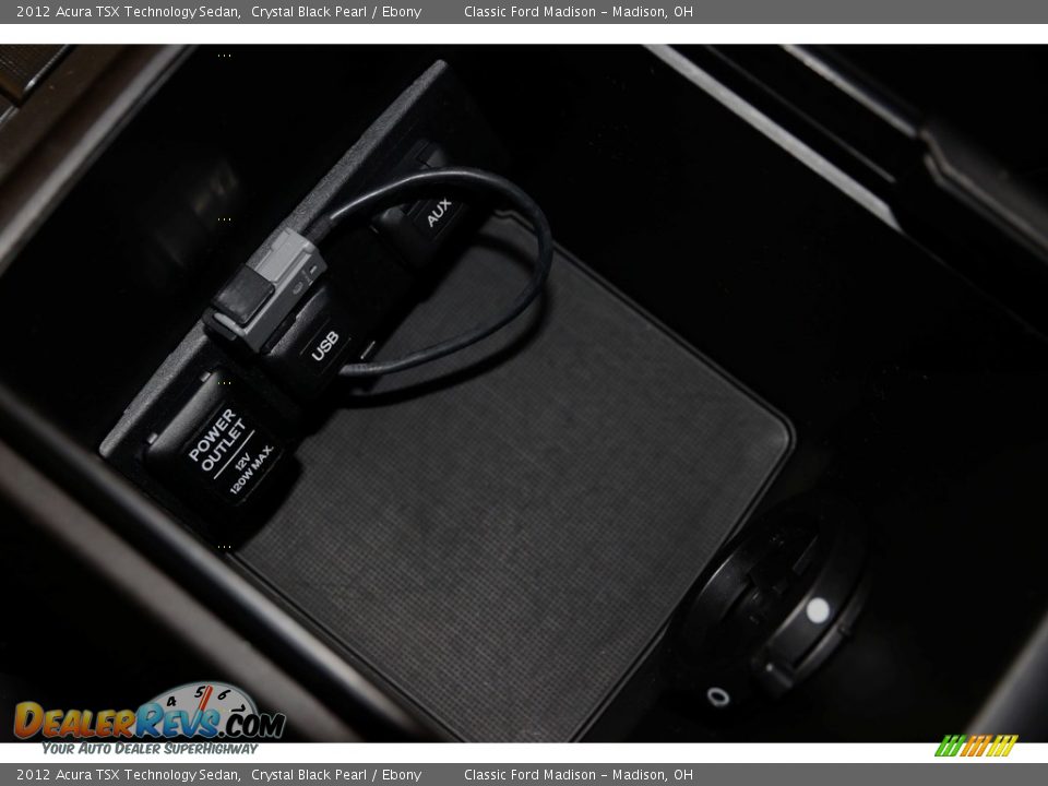 2012 Acura TSX Technology Sedan Crystal Black Pearl / Ebony Photo #18