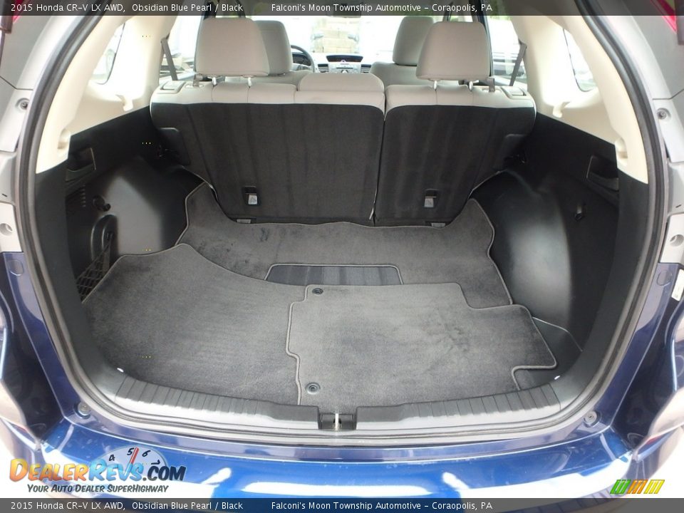 2015 Honda CR-V LX AWD Obsidian Blue Pearl / Black Photo #5