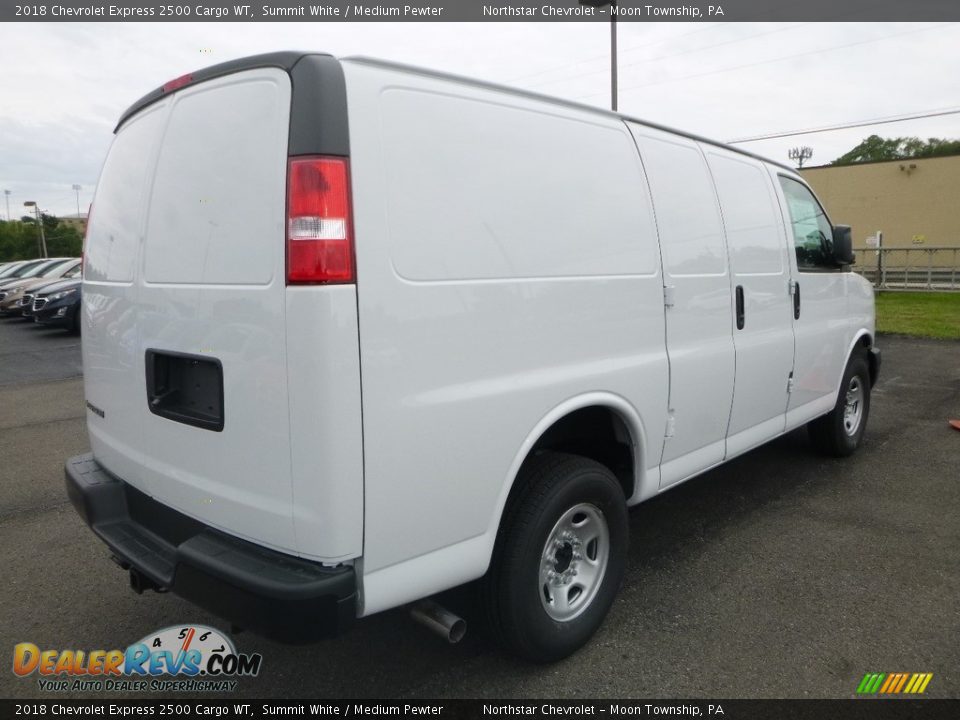 2018 Chevrolet Express 2500 Cargo WT Summit White / Medium Pewter Photo #5