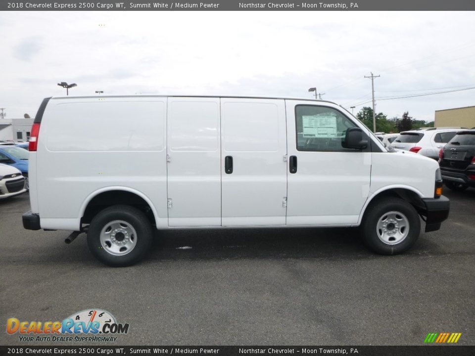 2018 Chevrolet Express 2500 Cargo WT Summit White / Medium Pewter Photo #6