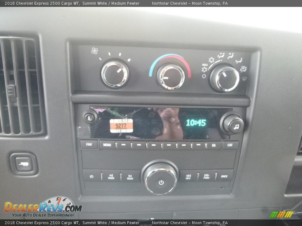 2018 Chevrolet Express 2500 Cargo WT Summit White / Medium Pewter Photo #17