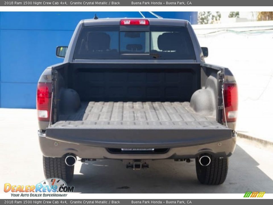 2018 Ram 1500 Night Crew Cab 4x4 Granite Crystal Metallic / Black Photo #11