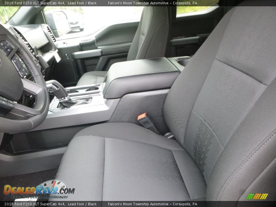 2018 Ford F150 XLT SuperCab 4x4 Lead Foot / Black Photo #11