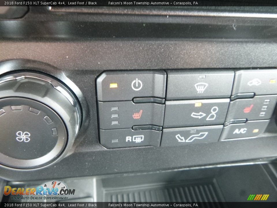 2018 Ford F150 XLT SuperCab 4x4 Lead Foot / Black Photo #15