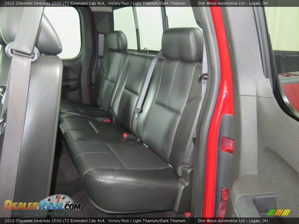 2013 Chevrolet Silverado 1500 LTZ Extended Cab 4x4 Victory Red / Light Titanium/Dark Titanium Photo #17
