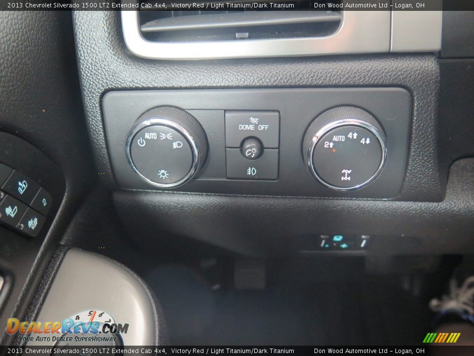 2013 Chevrolet Silverado 1500 LTZ Extended Cab 4x4 Victory Red / Light Titanium/Dark Titanium Photo #33