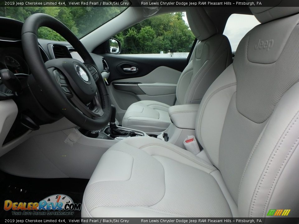 2019 Jeep Cherokee Limited 4x4 Velvet Red Pearl / Black/Ski Grey Photo #10