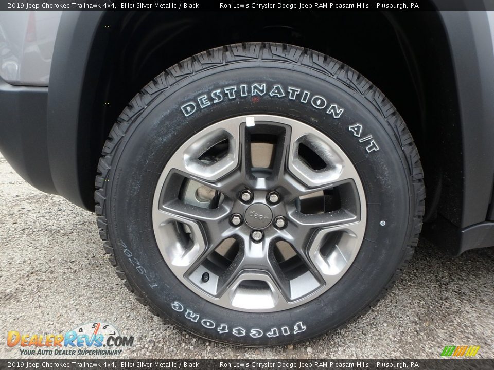 2019 Jeep Cherokee Trailhawk 4x4 Wheel Photo #9