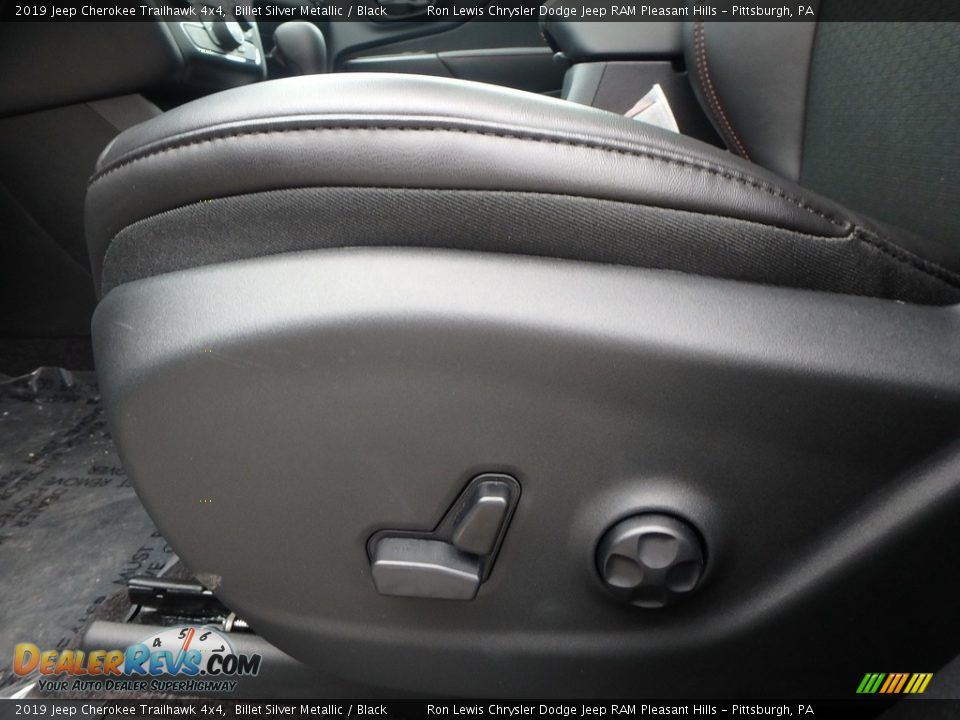 2019 Jeep Cherokee Trailhawk 4x4 Billet Silver Metallic / Black Photo #15