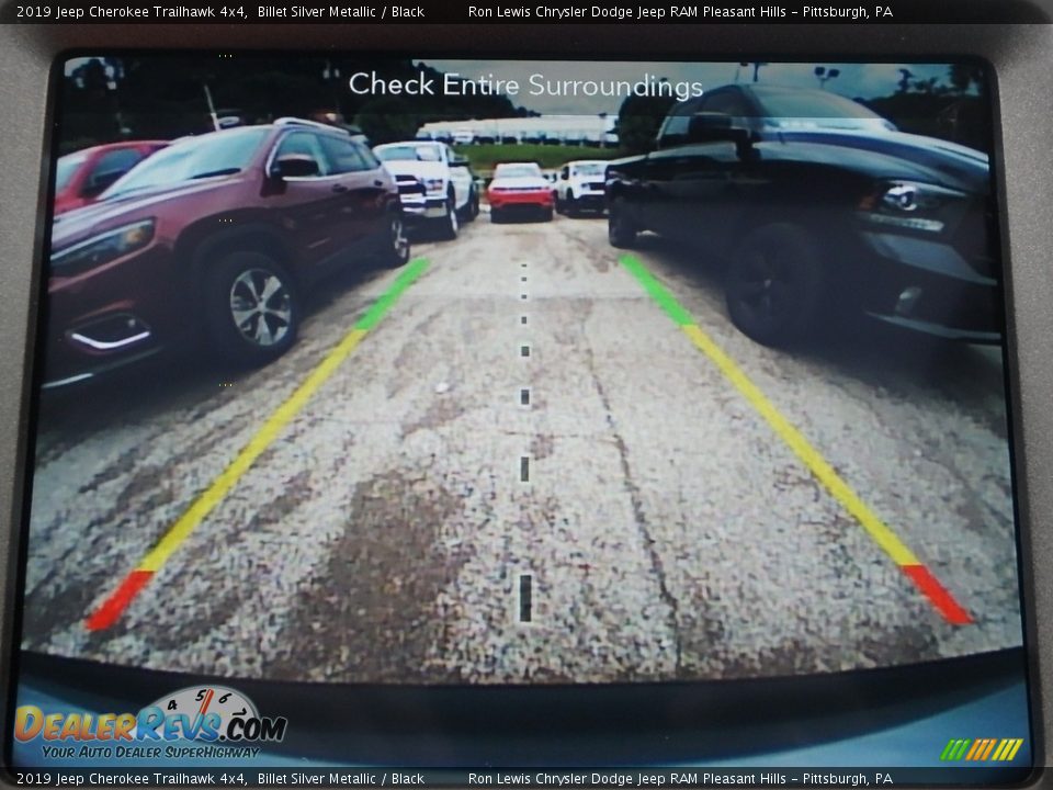 2019 Jeep Cherokee Trailhawk 4x4 Billet Silver Metallic / Black Photo #18