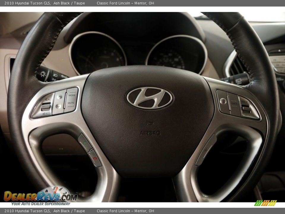 2010 Hyundai Tucson GLS Ash Black / Taupe Photo #6