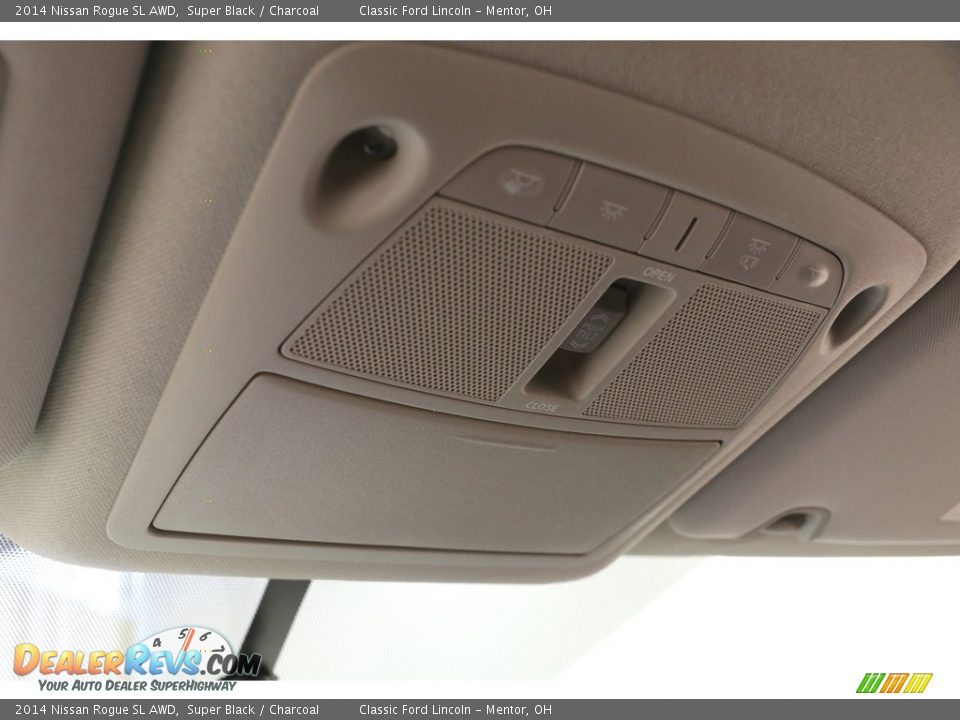 2014 Nissan Rogue SL AWD Super Black / Charcoal Photo #11