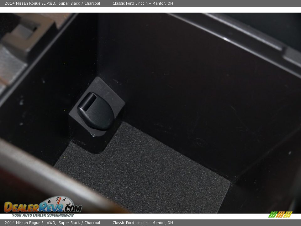 2014 Nissan Rogue SL AWD Super Black / Charcoal Photo #27