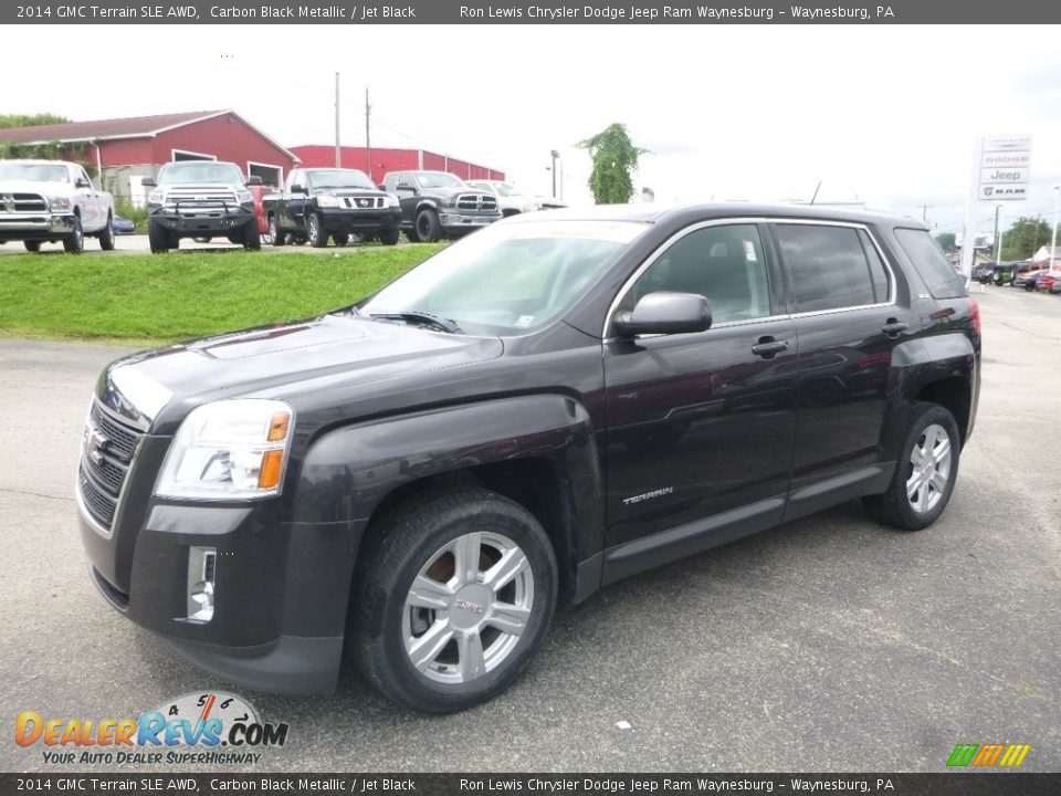 2014 GMC Terrain SLE AWD Carbon Black Metallic / Jet Black Photo #1