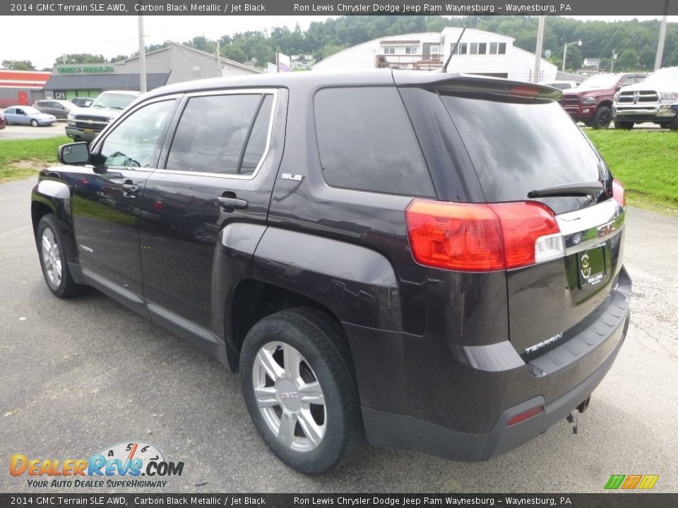 2014 GMC Terrain SLE AWD Carbon Black Metallic / Jet Black Photo #3