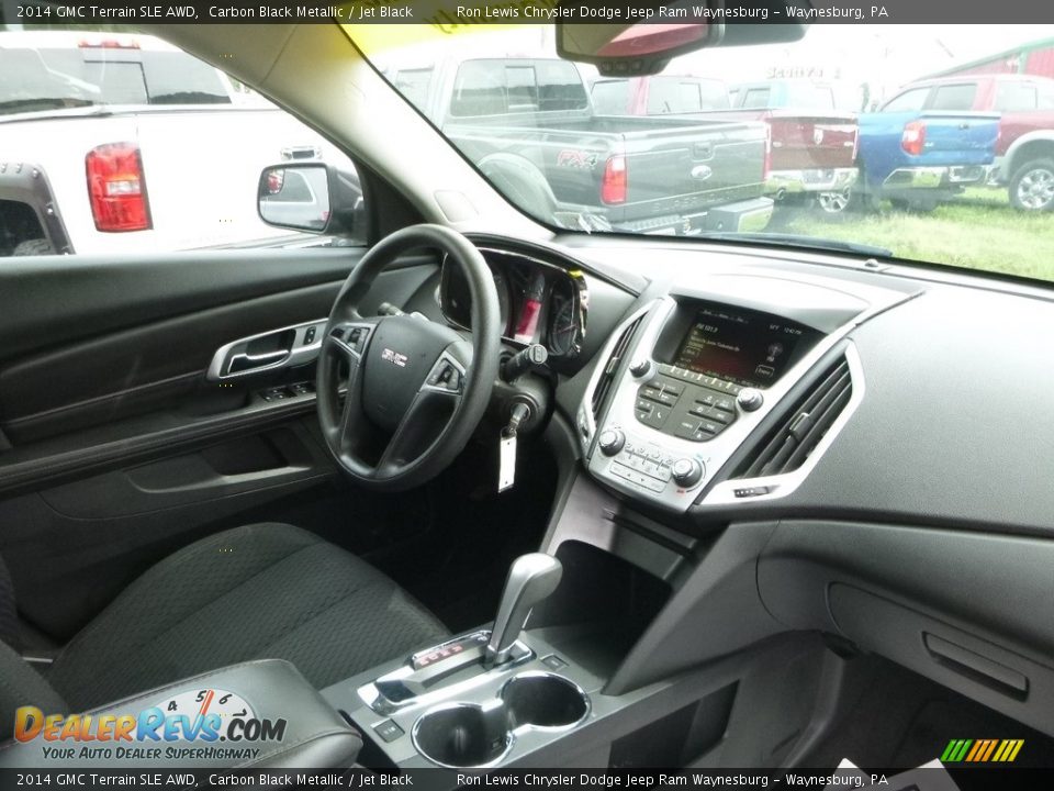 2014 GMC Terrain SLE AWD Carbon Black Metallic / Jet Black Photo #11