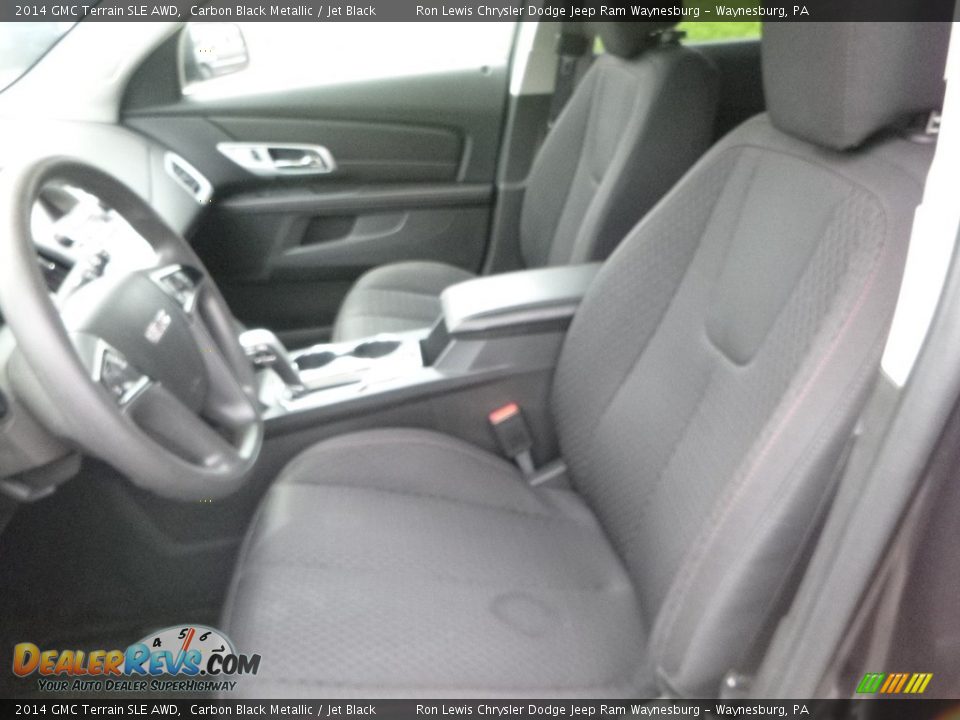 2014 GMC Terrain SLE AWD Carbon Black Metallic / Jet Black Photo #14