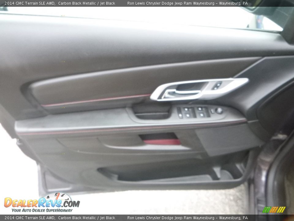 2014 GMC Terrain SLE AWD Carbon Black Metallic / Jet Black Photo #15