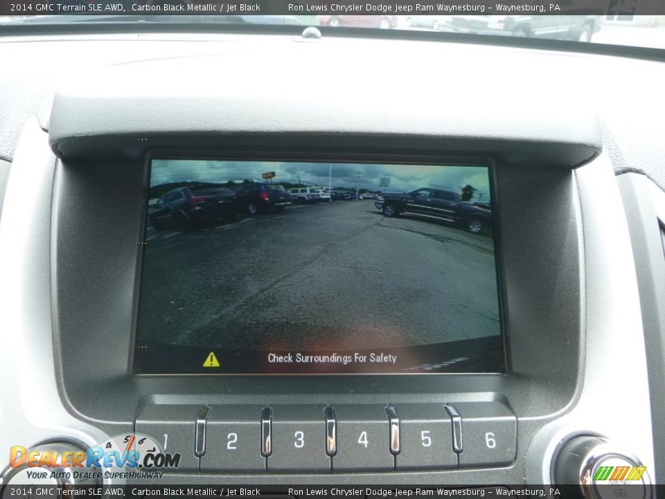 2014 GMC Terrain SLE AWD Carbon Black Metallic / Jet Black Photo #18