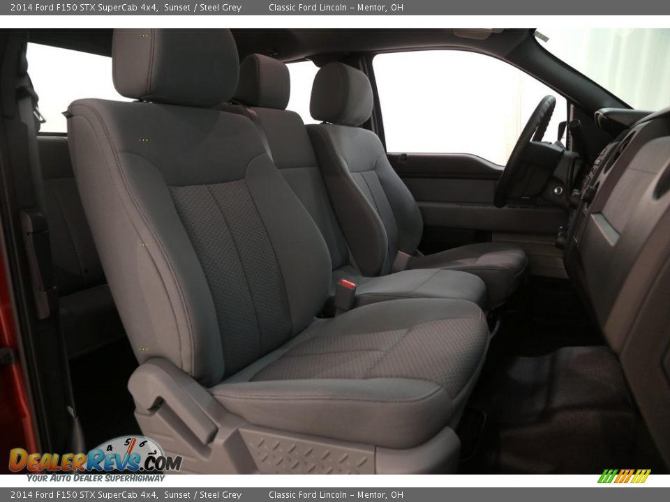 2014 Ford F150 STX SuperCab 4x4 Sunset / Steel Grey Photo #11