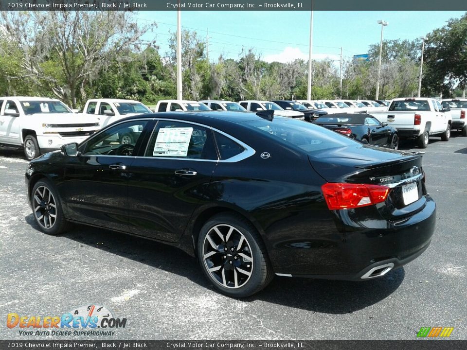 2019 Chevrolet Impala Premier Black / Jet Black Photo #3