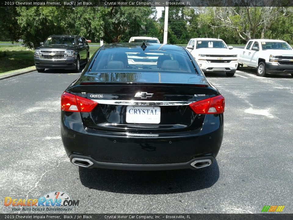 2019 Chevrolet Impala Premier Black / Jet Black Photo #4
