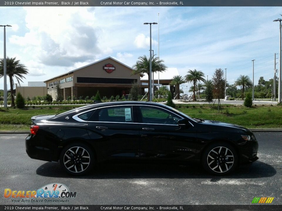 2019 Chevrolet Impala Premier Black / Jet Black Photo #6