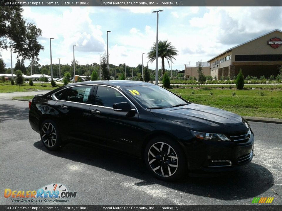 2019 Chevrolet Impala Premier Black / Jet Black Photo #7
