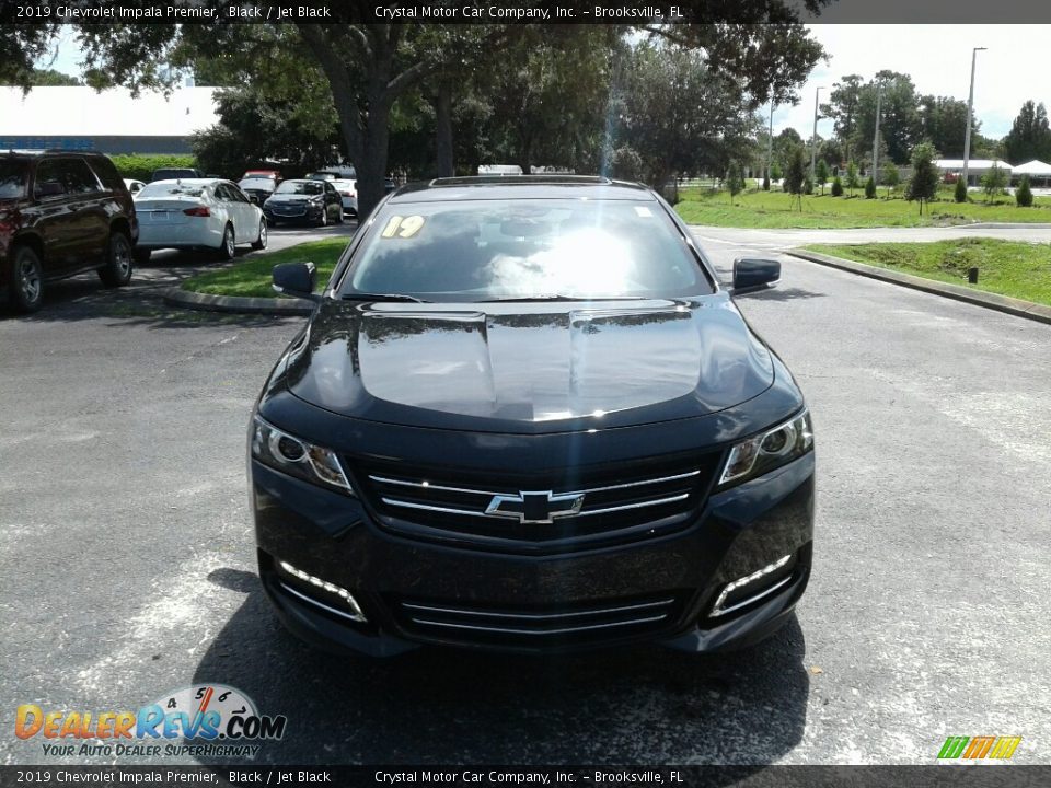 2019 Chevrolet Impala Premier Black / Jet Black Photo #8