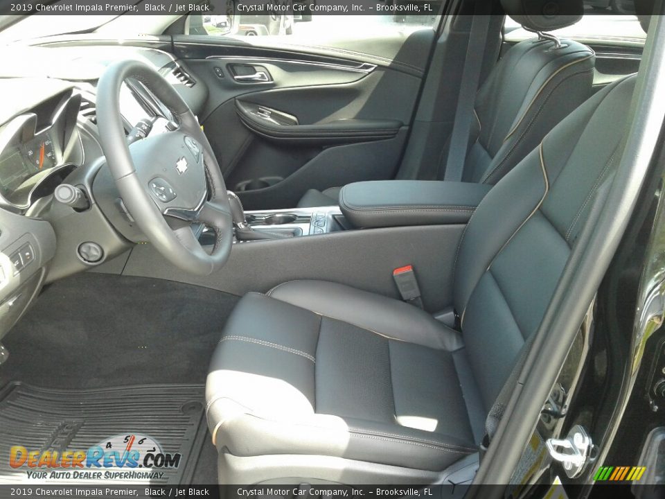 2019 Chevrolet Impala Premier Black / Jet Black Photo #9