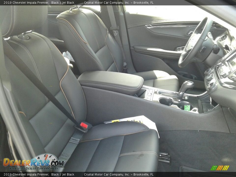 2019 Chevrolet Impala Premier Black / Jet Black Photo #12