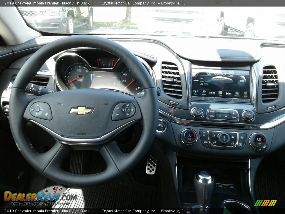 2019 Chevrolet Impala Premier Black / Jet Black Photo #13