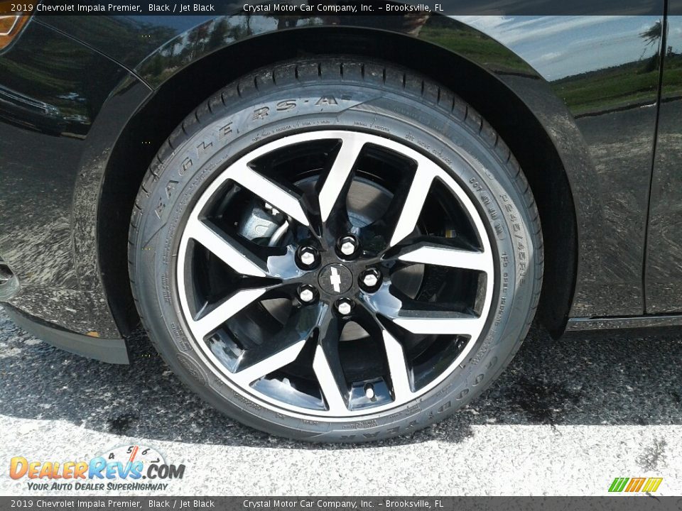2019 Chevrolet Impala Premier Black / Jet Black Photo #21