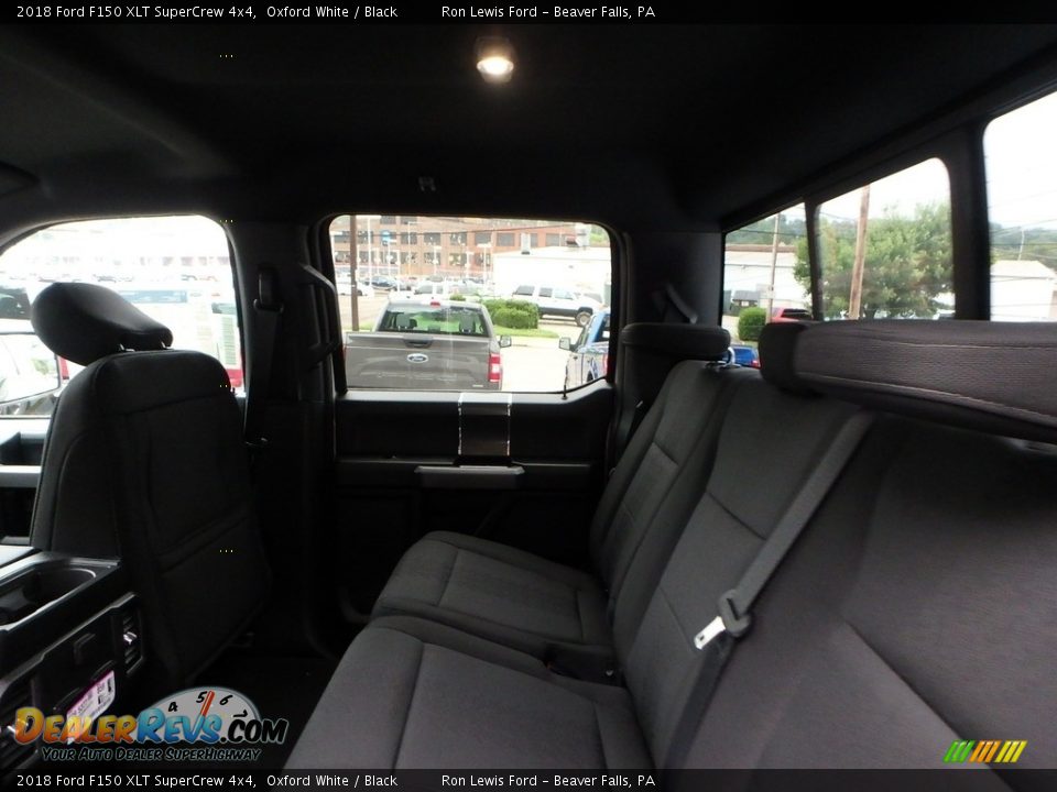 2018 Ford F150 XLT SuperCrew 4x4 Oxford White / Black Photo #11