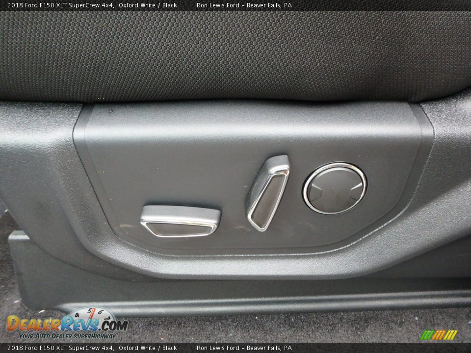 2018 Ford F150 XLT SuperCrew 4x4 Oxford White / Black Photo #15