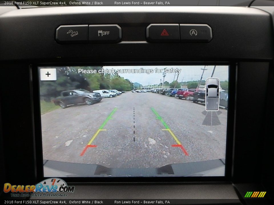 2018 Ford F150 XLT SuperCrew 4x4 Oxford White / Black Photo #18