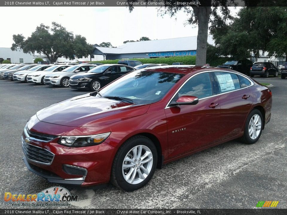 2018 Chevrolet Malibu LT Cajun Red Tintcoat / Jet Black Photo #1