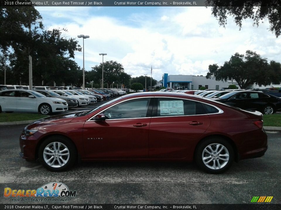 2018 Chevrolet Malibu LT Cajun Red Tintcoat / Jet Black Photo #2