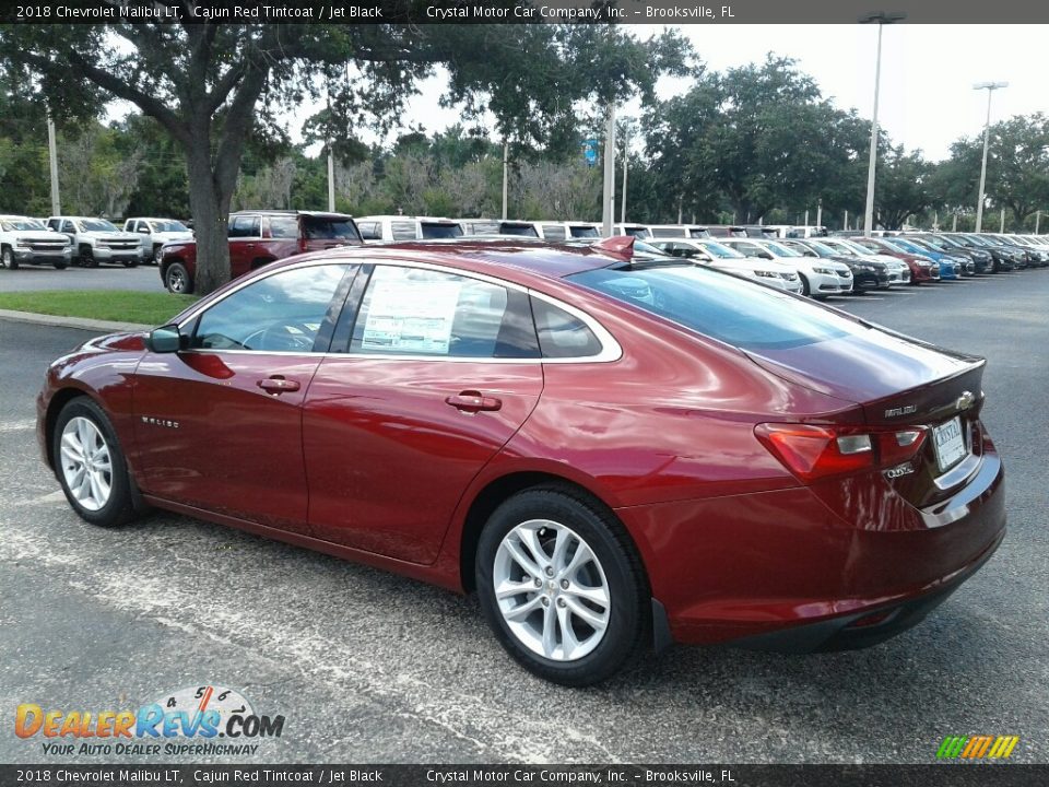 2018 Chevrolet Malibu LT Cajun Red Tintcoat / Jet Black Photo #3