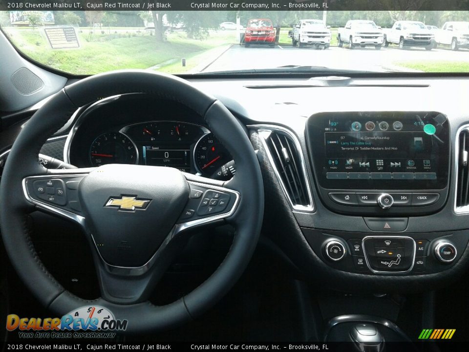 2018 Chevrolet Malibu LT Cajun Red Tintcoat / Jet Black Photo #13