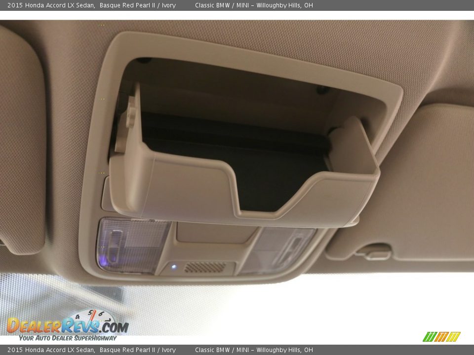 2015 Honda Accord LX Sedan Basque Red Pearl II / Ivory Photo #11