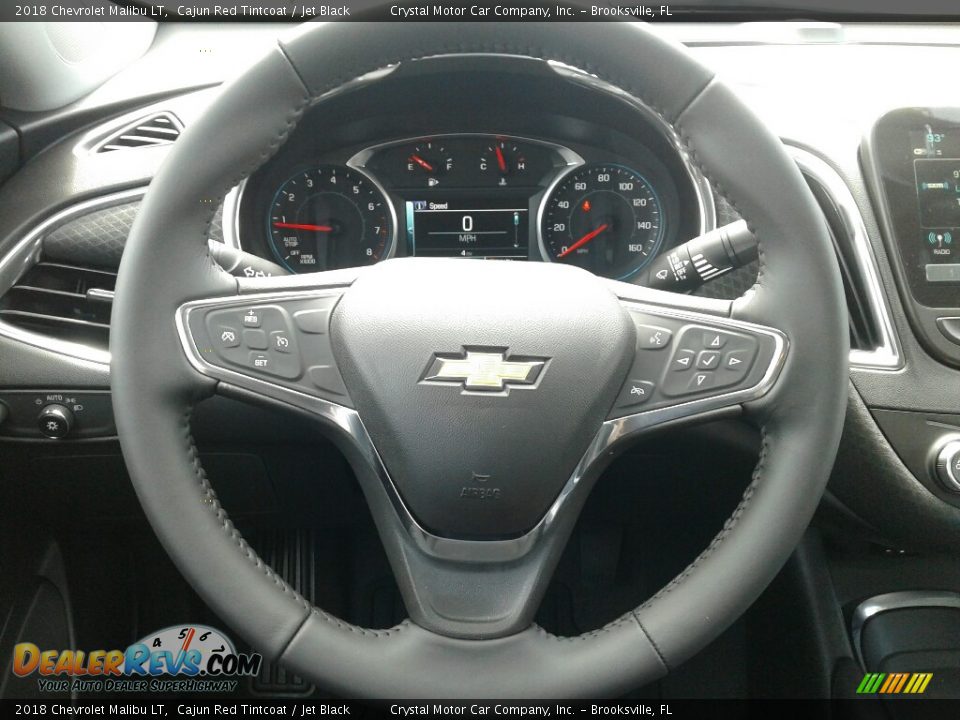 2018 Chevrolet Malibu LT Cajun Red Tintcoat / Jet Black Photo #14