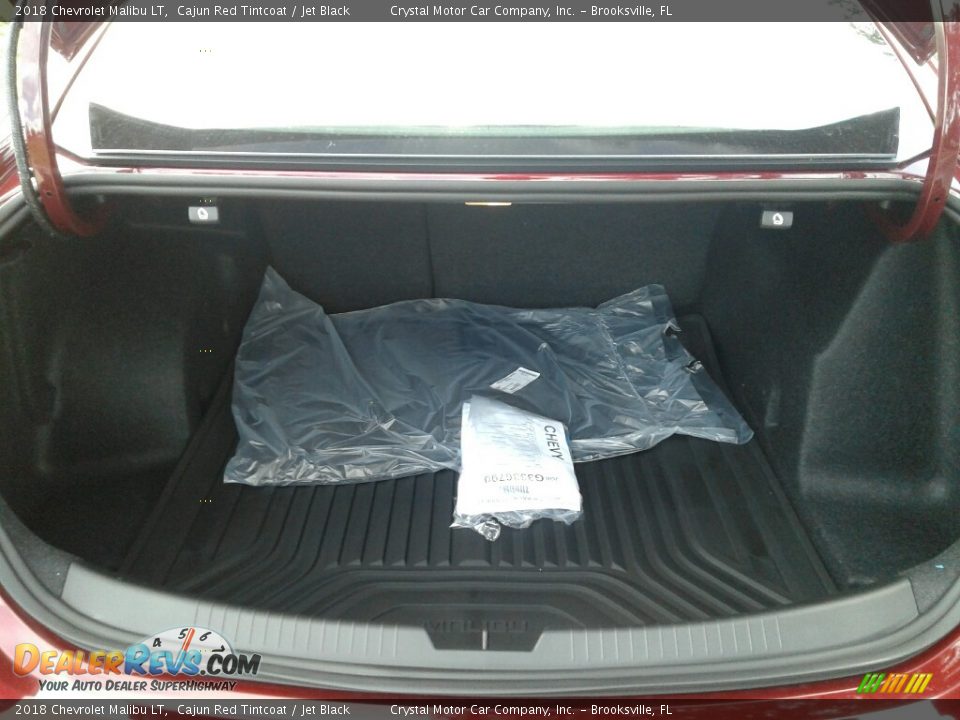 2018 Chevrolet Malibu LT Cajun Red Tintcoat / Jet Black Photo #19