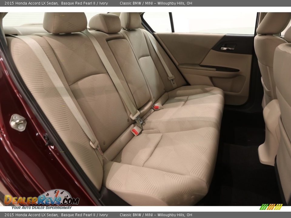 2015 Honda Accord LX Sedan Basque Red Pearl II / Ivory Photo #22
