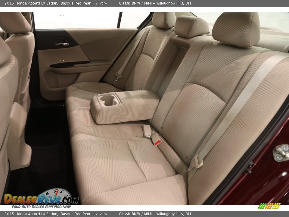2015 Honda Accord LX Sedan Basque Red Pearl II / Ivory Photo #24
