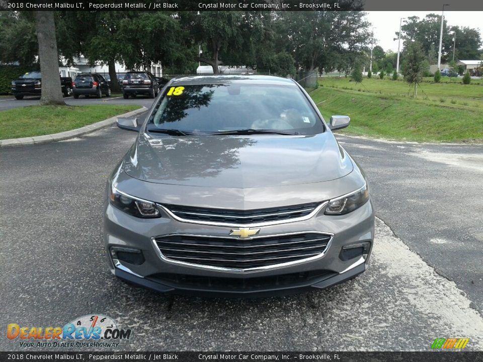 2018 Chevrolet Malibu LT Pepperdust Metallic / Jet Black Photo #8
